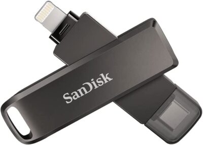 SanDisk iXpand Luxe Flash-Laufwerk 2-in-1 iPhone Speicher 256GB (iPad kompatibel