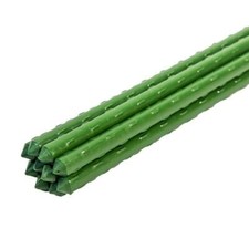 Garden Plant Stakes Support Sticks Canes Pole Grow Tools 10 Pack - 6ft