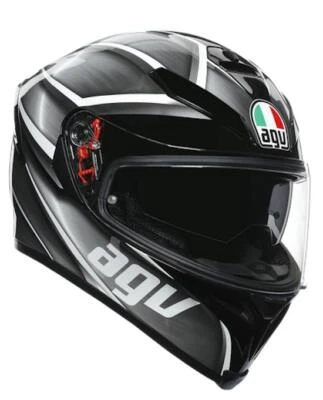 Casque Intégral AGV K5 K-5 S Multi MPLK Tempête Noir Gris Taille XL - Photo 1/4