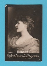 OGDENS GUINEA GOLD - SCARCE LARGE PHOTO CARD - ACTRESS -  MISS  FAIFAX  -  1900