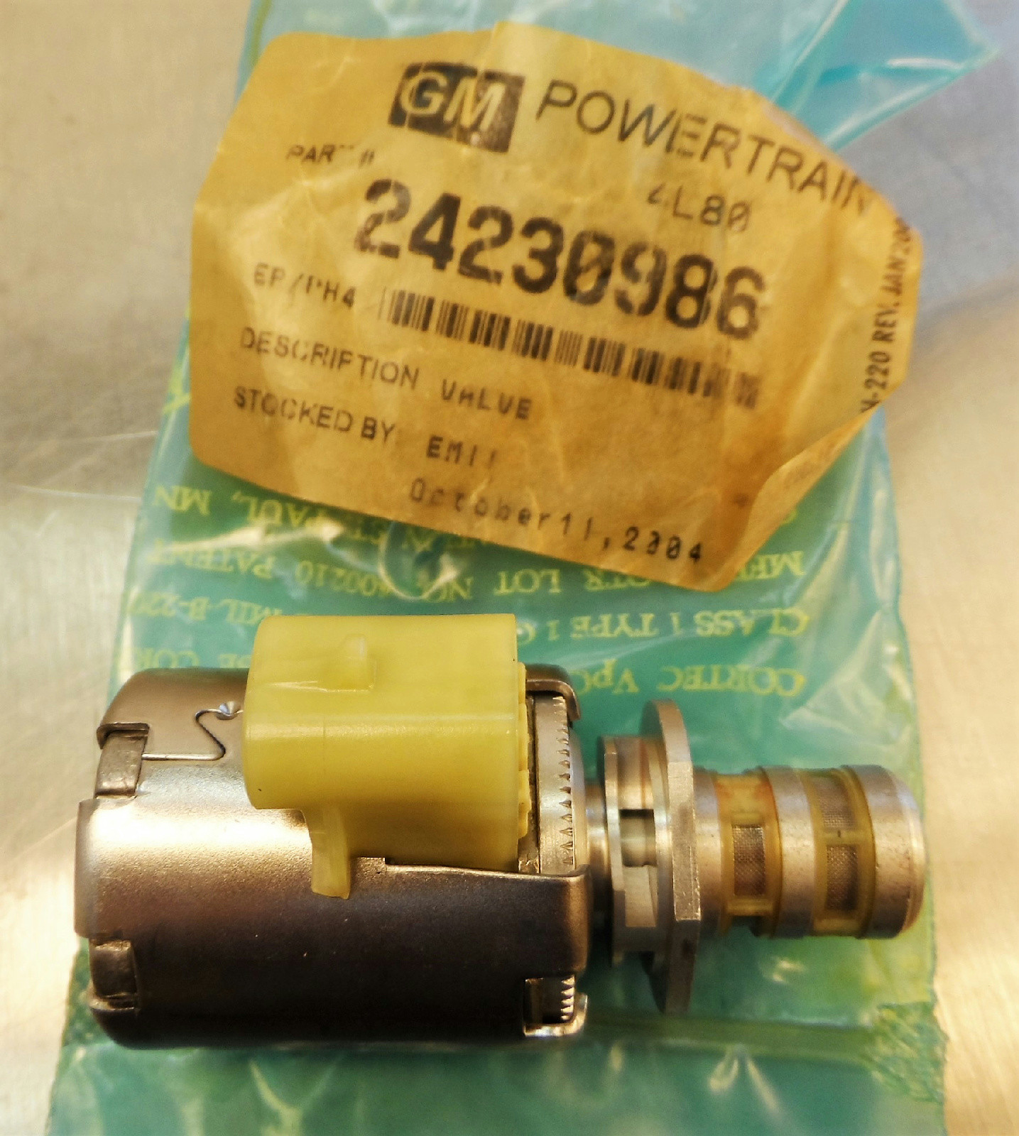 GM ACDelco Original 24230986 Valve/Force Motor General Motors New  