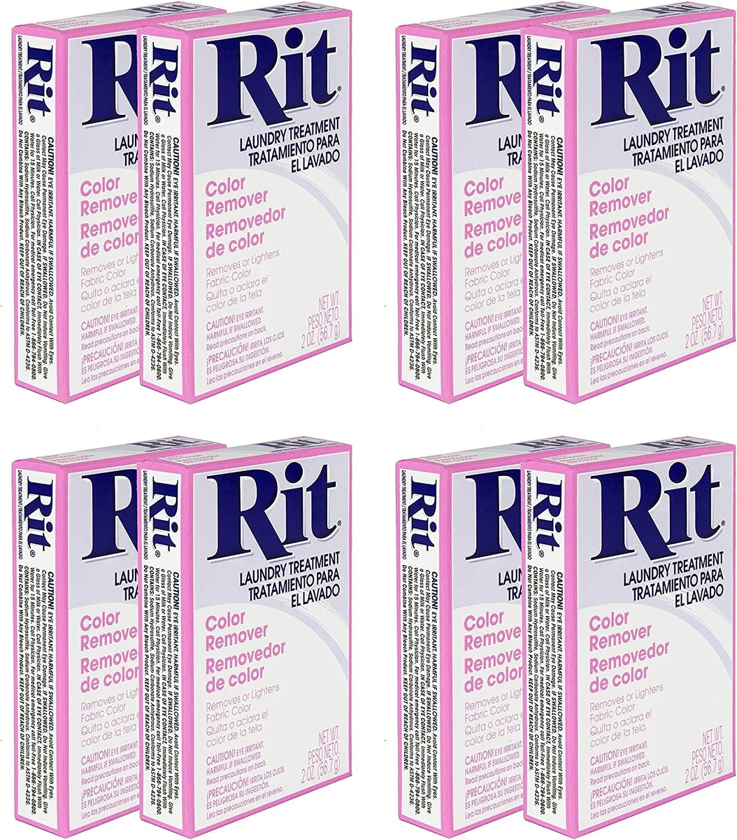 Rit Color Remover Powder Laundry Treatment, 2 oz (6 pack