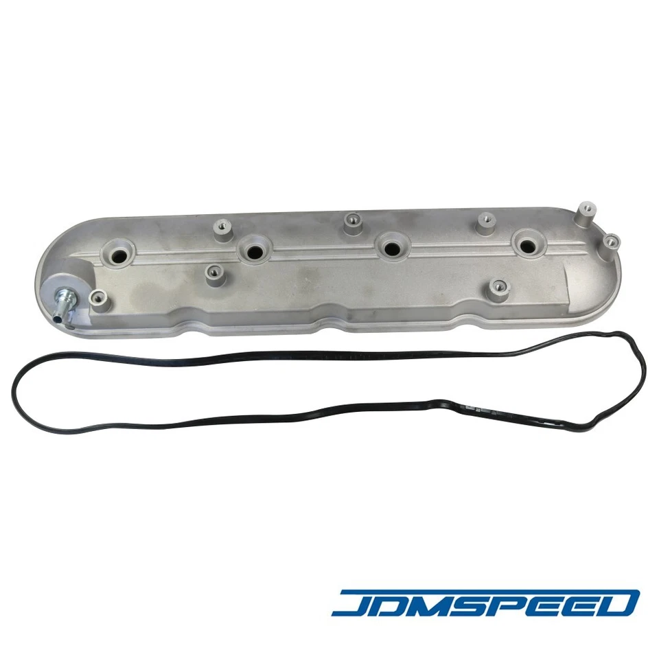 Juego de cubierta de válvula izquierda y derecha con pernos y junta apta para Chevy Silverado GMC Cadillac 99-08 Foto 2 de 4