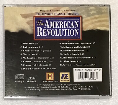 [USオリジナル] The American Revolution レコード The American Revolution Original Soundtrack Recording (CD) A&E
