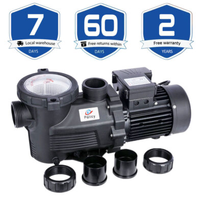 High Flow Swimming Pool Pump 3.0HP 10038GPH Energy Saving Motor UL Listed