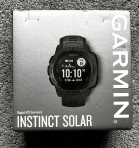 Nouveau Garmin Instinct Solaire 45MM Smartwatch Montre Sportive Gps robuste - Graphite neuf