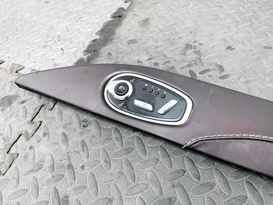 17-23 ASTON MARTIN DB11 RIGHT PASS RH SIDE SWITCH CONTROL MODULE COVER PANEL OEM - Image 3 of 4