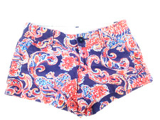 LILLY PULITZER Womens Shorts SIZE 0 The Walsh Short Paisley Multicolor Cotton