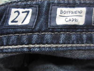 Jeans Boyfriend Capri Miss Me Taille 27x25 - Occasion En Excellent état (MINT)