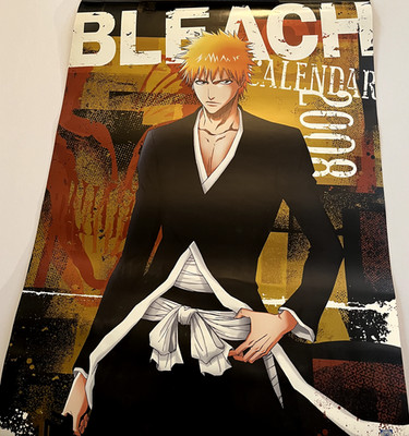 BLEACH Official 2008 Wall Calendar (A2, 7 Sheets)   Ichigo Kurosaki 