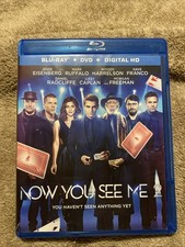 Now You See Me 2 Blu-Ray, 2016 No Digital Code Discs Unused