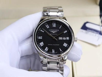 Longines Master Collection Black Dial Day Date Men's Watch Automatic Watch