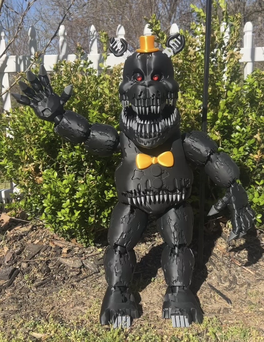 fnaf4 ナイトメアフレディ&スプリングトラップ　フィギュア JUMBO NIGHTMARE FNAF Five Nights At Freddy's Articulating Figure