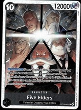 Five Elders OP13-082 Super Rare Carrying On His Will One Piece Foil Near Mint