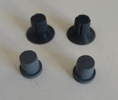  4 Stück Ersatzteilfüße für Graef Allesschneider