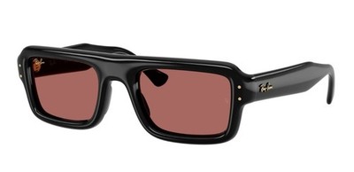 RAY BAN 4954 Asap Rocky 52 601/69 Sonnenbrille Schwarz/Violett 145 mm