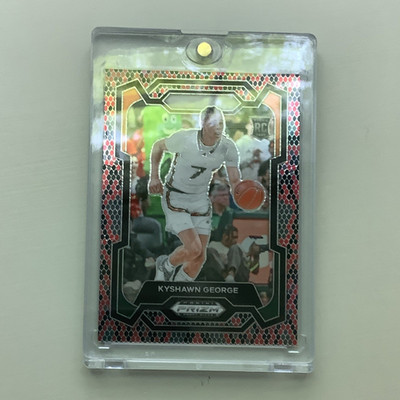 2024-25 Panini Prizm Draft Picks Kyshawn George Miami Hurricanes RC Snakeskin ￼ 