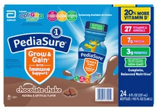 PediaSure with OptiGRO Plus Kids Shake, 8 fl oz, 24-count Chocolate