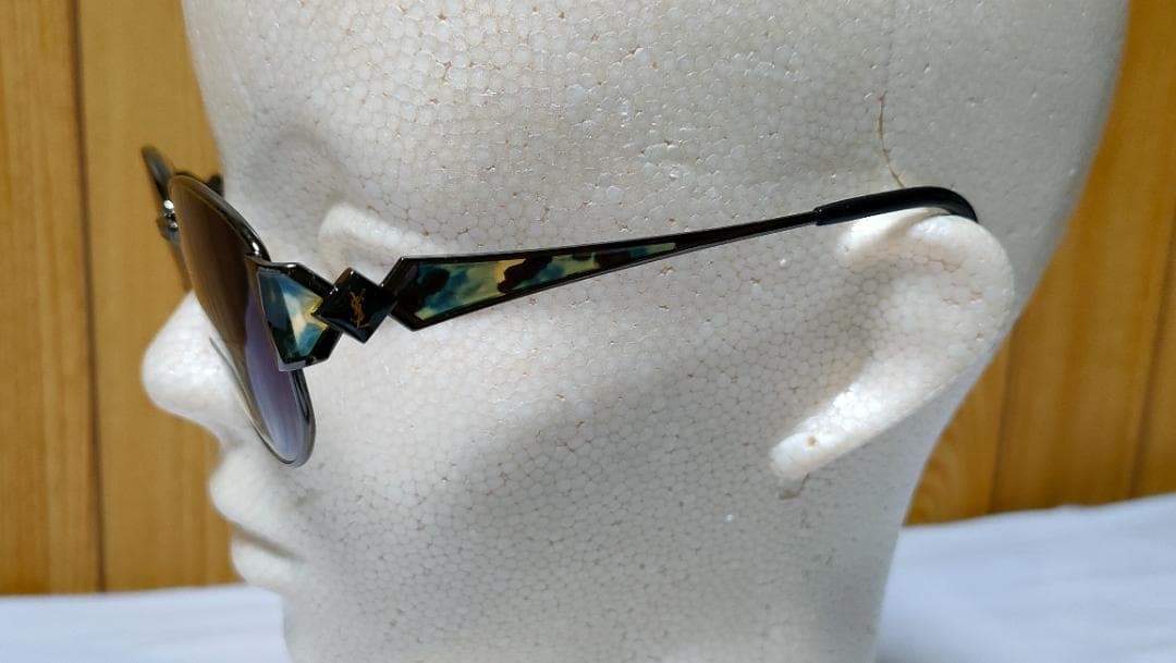 Yves Saint Laurent YSL Logo Cross Line Gradient Glasses Blue New thumbnail 7