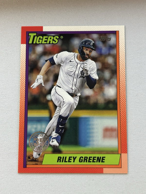 2025 Topps Series 1 - Riley Greene - 1990 35th Anniversary 