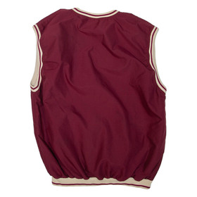 NES Golf &auml;rmelloses Herren Sweatshirt weinrot Rundhalsausschnitt M