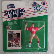 Kenner Starting Lineup Joe Montana Action Fig...