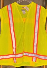 Dickies XL High Visibility Mesh Safety Vest, 3M Scotchlite Reflective Material