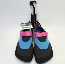 Newtz Water Shoes for Beach Lake Rock Safety Grip Womens Size 9-10 UPF 50+