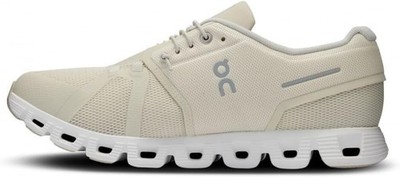 NEW On Men's Cloud 5 Sneakers Cream Sand 9.5 Medium US