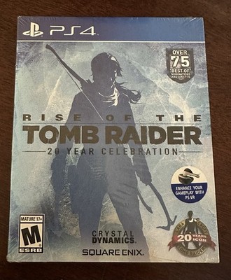 Rise of the Tomb Raider: 20 Year Celebration PS4 Brand New Game (2016 Action)