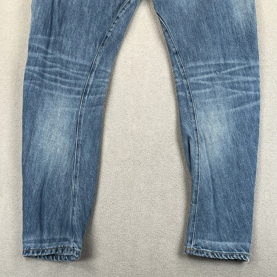 Pantalones de mezclilla G-Star RAW ARC 3D Mid Boyfriend para mujer 30 azul desgastado etiqueta lee 27 Foto 4 de 4