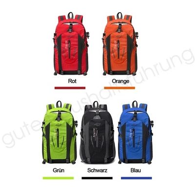 MARKENLOS 40L Student Rucksack Wasserdicht Ranzen Sport Arbeit Freizeit Schulrucksack NUE
