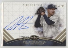 2018 Topps Tier One Talent 265/295 Dellin Betances #TTA-DB Auto 6fs