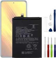 BN57 3.87V 5060mAh Battery Compatible with Poco X3 NFC M2007J20CG M2007J20CT