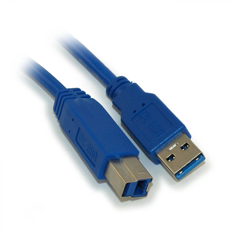 6ft USB 3.2 Gen 1 SUPERSPEED Certified 5Gbps Type A Male to B Male Cable - Image 2 of 3