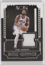 2021-22 Panini Noir Box Office Memorabilia 39/99 Joel Embiid #BOM-JEM 0ni1