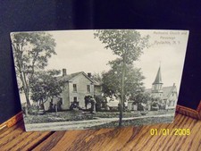 1909 Methodist Church and Parsonage Apalachin NY New York