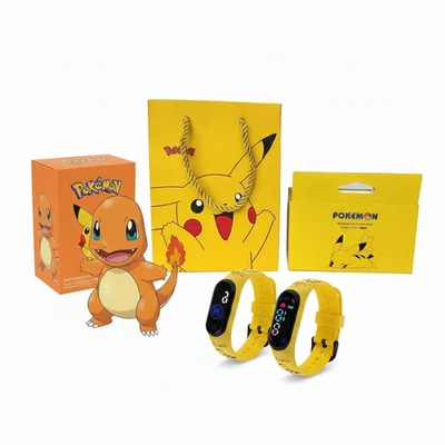 Set Regalo Pokémon Pikachu – Lampada LED + Orologio/Smartwatch – Idea Natale