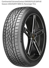 Continental Dws06 Plus Uhp All Season 20545zr17 88w Xl Passenger Tire 2 Tires