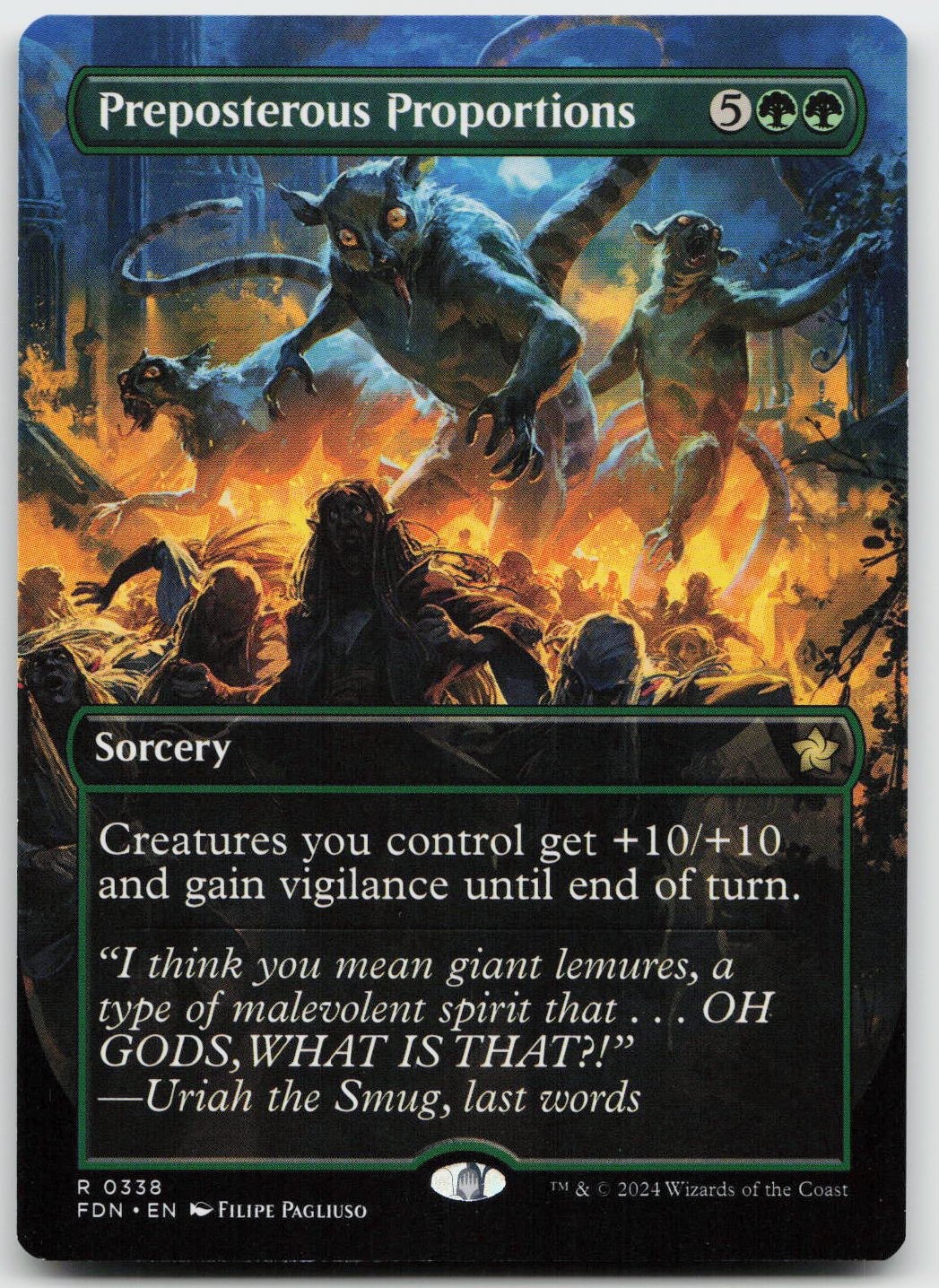 Preposterous Proportions (Borderless) [FDN - 338]NM