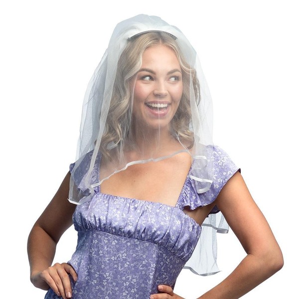 WeißEr Brautschleier: Perfektes ZubehöR FüR Jga, Karneval Und Hochzeit.-image