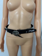 Ed Hardy Tiger Buckle Tattoo Print Belt Size 32 NWT Y2K