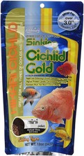 Hikari Cichlid Gold Sinking Mini Pellet Tropical Protein Fish Food 12oz - 2 Pack