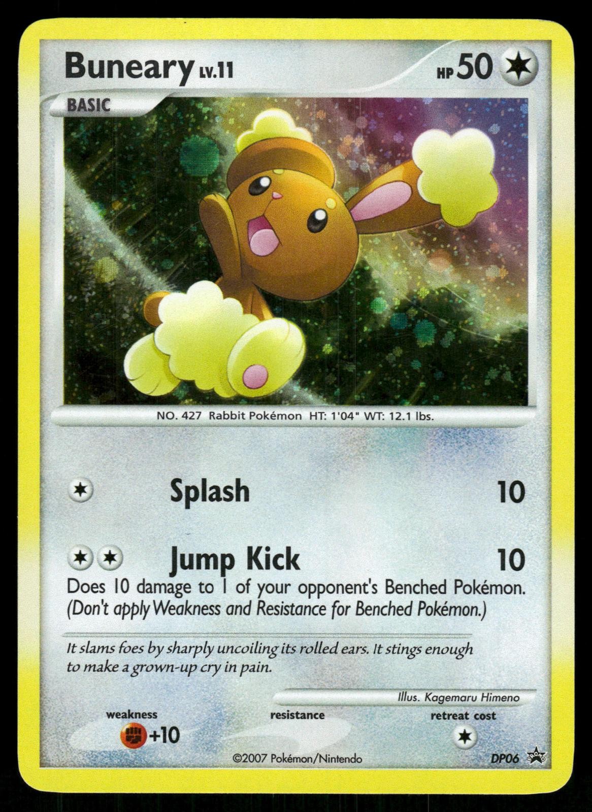 Buneary DP06 Promo Diamond and Pearl Promos Pokemon Holo LP