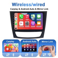 Mercedes E W211 CLS W219 Autoradio Navi 2002-2008 WIFI Carplay GPS 2+64GB Mercedes E W211 CLS W219 Autoradio Navi 2002-2008 WIFI Carplay GPS 2+64GB