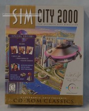 Rare Vintage Software SIM CITY 2000 Special Edition Original Box, Contents