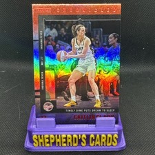 2025 Panini Caitlin Clark Chronicled Red Holo Timely Dime #31 WNBA Exclusive