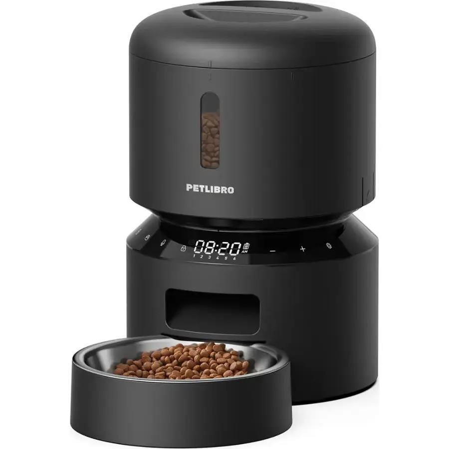 【新品未開封】PETLIBRO 自動給餌器 GRANARY 5L Petlibro PL-AF005-01B Granary 3L Automatic Pet Feeder, Black