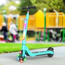 Electric Kids Scooter Lightweight Adjustable LED Wheel for Boys and Girls 6YR