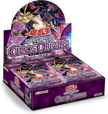 遊戯王OCG デュエルモンスターズ New Yu-Gi-Oh! Chaos Origins, sealed 2box Yu-Gi-Oh Duel Monsters CHAOS ORIGINS Box x2 Japanese NEW Sealed w